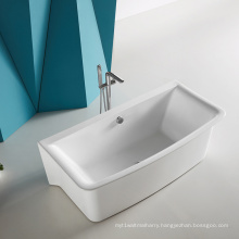 Luxury Design Morden Eco-Friendly White Acrylic Freestanding Portable Bathtub